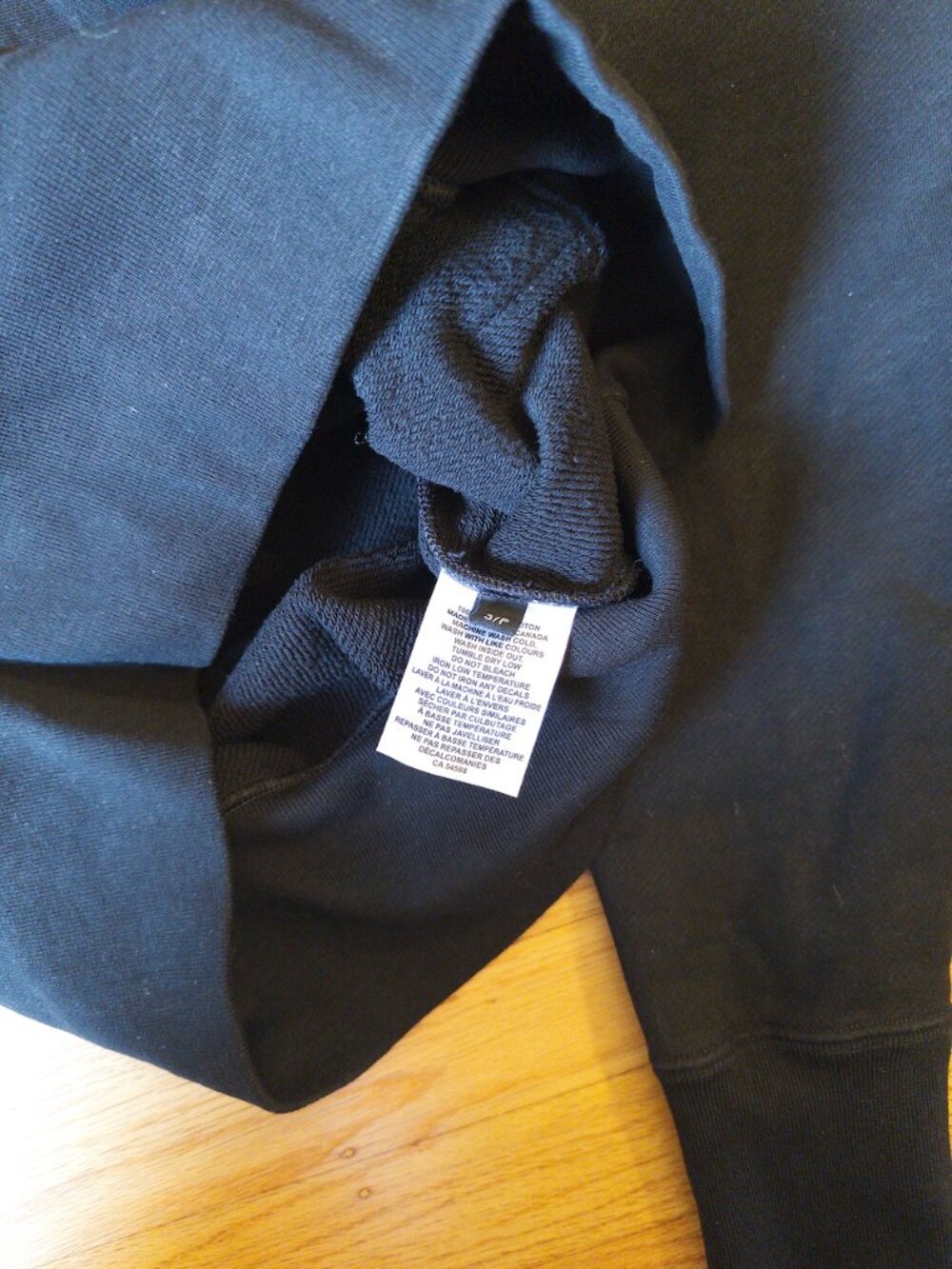 House of Blanks Relaxed Fit Pullover Hooded Sweatshirt size S - Picture 2 of 3
